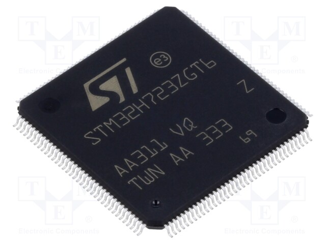 IC: ARM microcontroller; Flash: 1MB; 550MHz; SRAM: 564kB; LQFP144