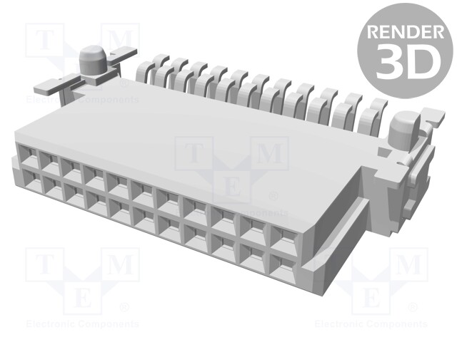 Connector: PCB to PCB; female; PIN: 22; 1.27mm; Series: har-flex