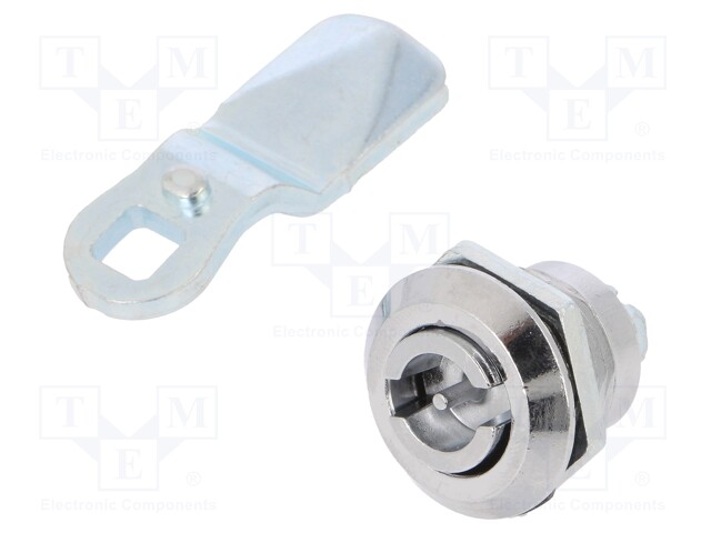 Lock; cast zinc; 24mm; Kind of insert bolt: double-bit insert