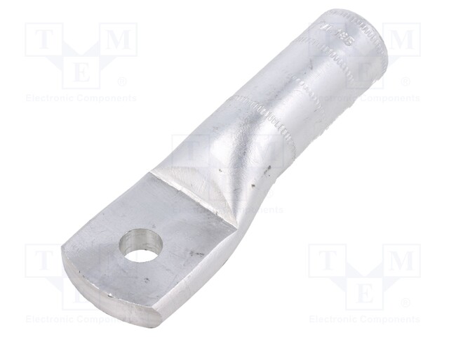 Tip: ring tube; M12; 185mm2; crimped; for cable; aluminum; 13mm