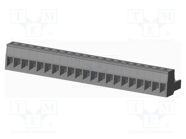 Connector: pluggable terminal block; plug; female; straight; grey