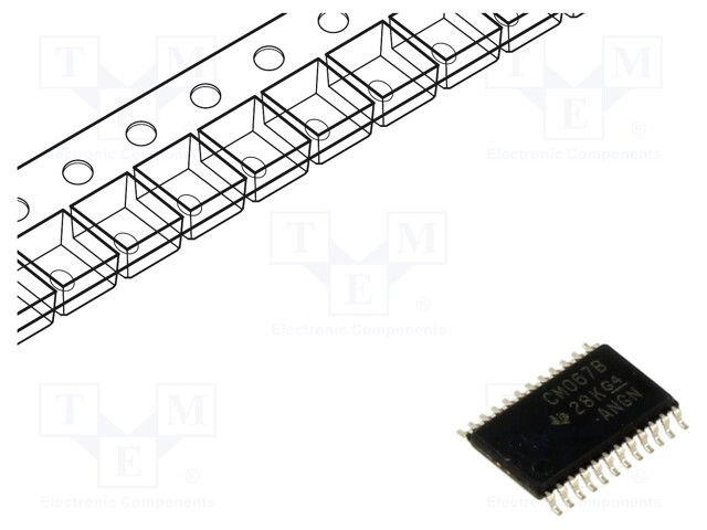 IC: multiplexer; TSSOP24