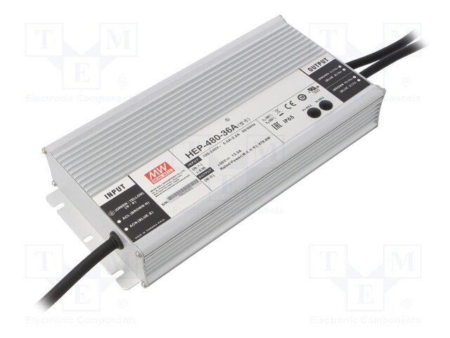 Power supply: switched-mode; to work in difficult conditions