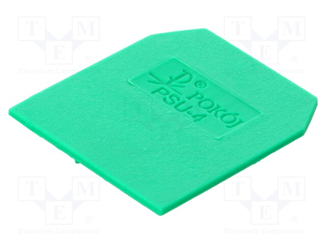 End/partition plate; Application: ZUG-G2.5,ZUG-G4; green