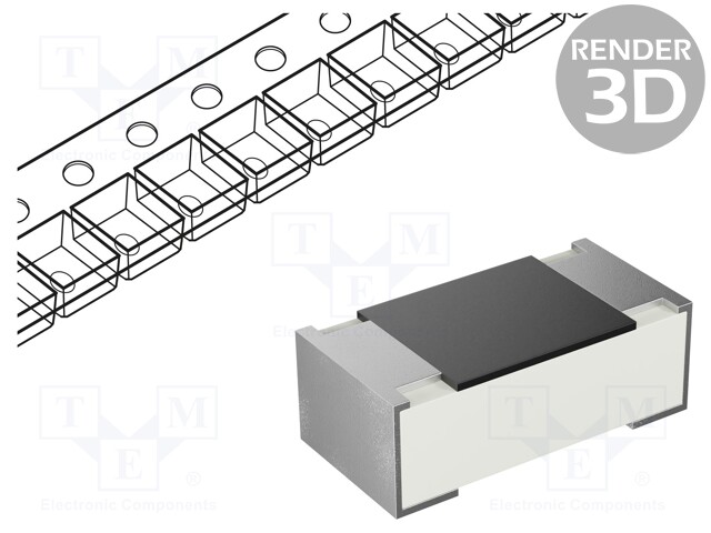 Resistor: thick film; SMD; 0402; 22Ω; 63mW; ±1%; -55÷155°C