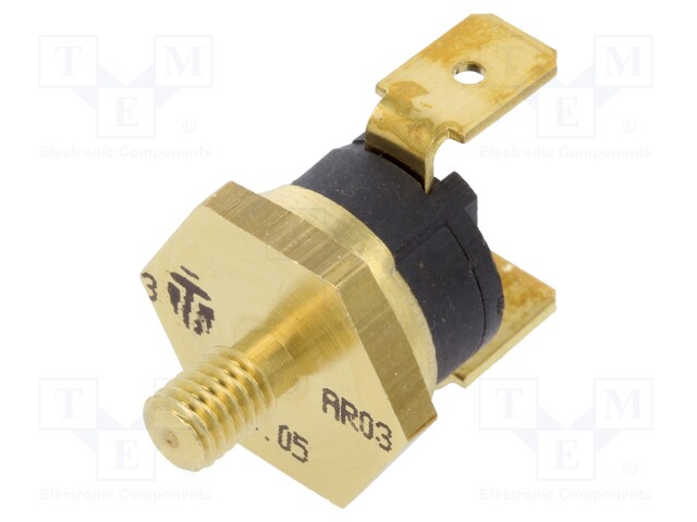 Sensor: thermostat; Output conf: SPST-NC; 160°C; 16A; 250VAC; ±5°C