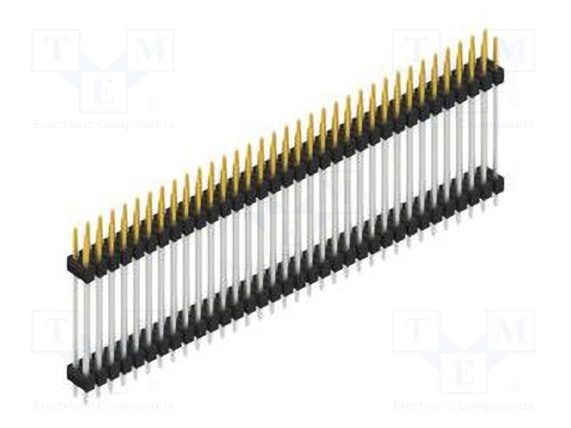 Connector: pin strips; pin header; male; PIN: 68; 2.54mm; THT; 2x34
