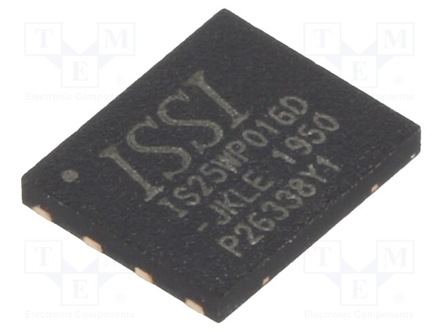 FLASH memory; NOR Flash; 16Mbit; DTR,QPI,SPI; 133MHz; 1.65÷1.95V