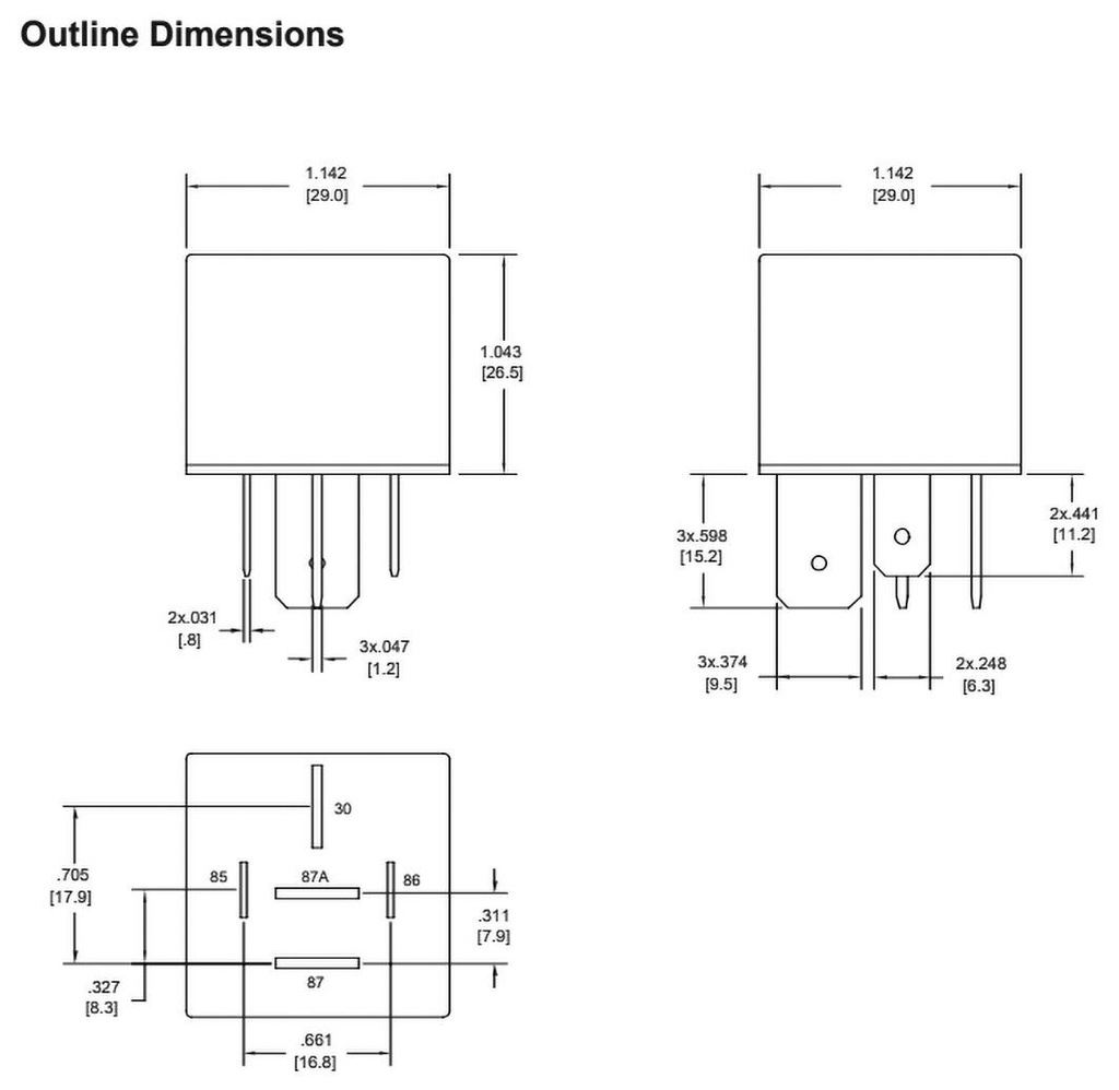 Relay: electromagnetic; SPDT; Ucoil: 24VDC; 60A; automotive; 760mW