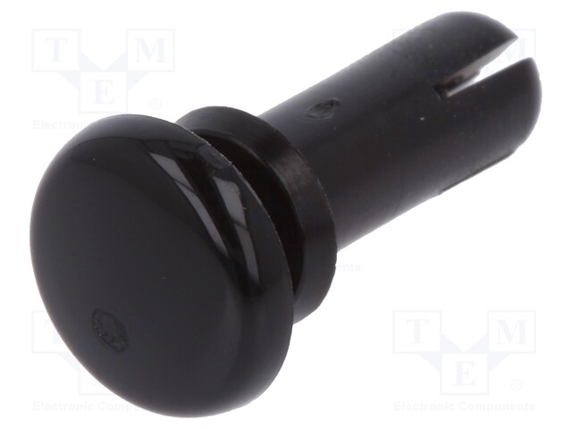 Rivet; polyamide; L.rivet: 10mm; Panel cutout diam: 4.1mm; UL94HB