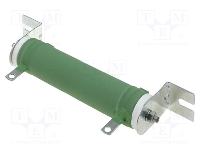 Resistor: wire-wound; 100Ω; 100W; ±5%; Ø31x140mm; 300ppm/°C