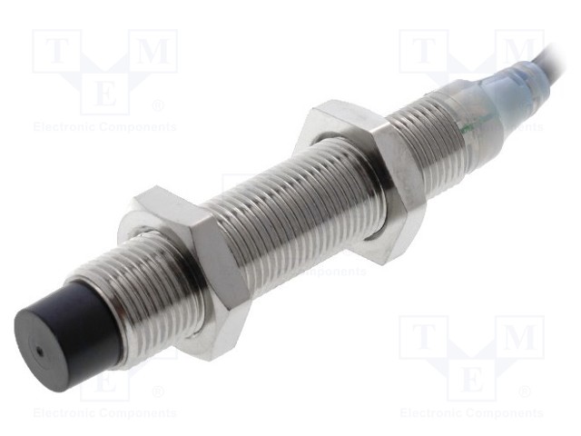 Sensor: inductive; Output conf: 2-wire NO; 0÷8mm; 12÷24VDC; M12
