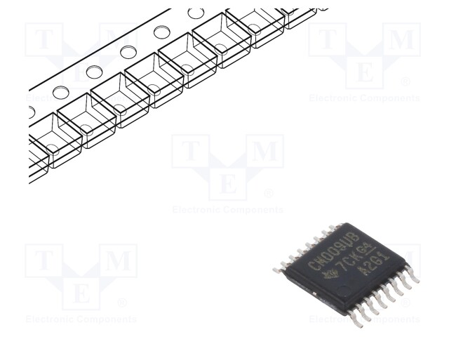 IC: digital; NOT; Ch: 6; IN: 1; CMOS; SMD; TSSOP14; 3÷18VDC; -55÷125°C