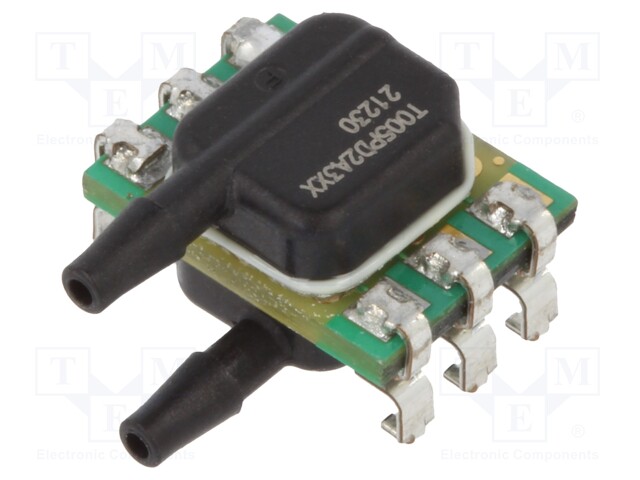 Sensor: pressure; Range: ±5psi; differential; Output conf: I2C