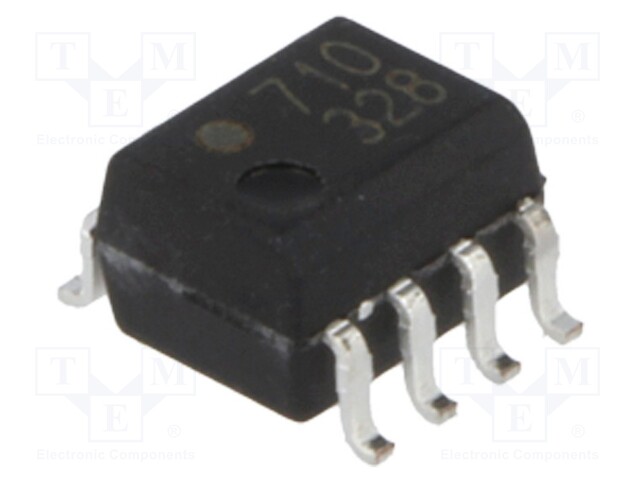 Optocoupler; SMD; Channels: 1; Out: CMOS; 3.75kV; 12.5Mbps; 20kV/μs