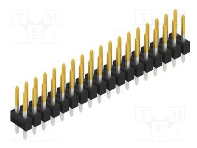 Connector: pin strips; pin header; male; PIN: 36; 2.54mm; THT; 2x18