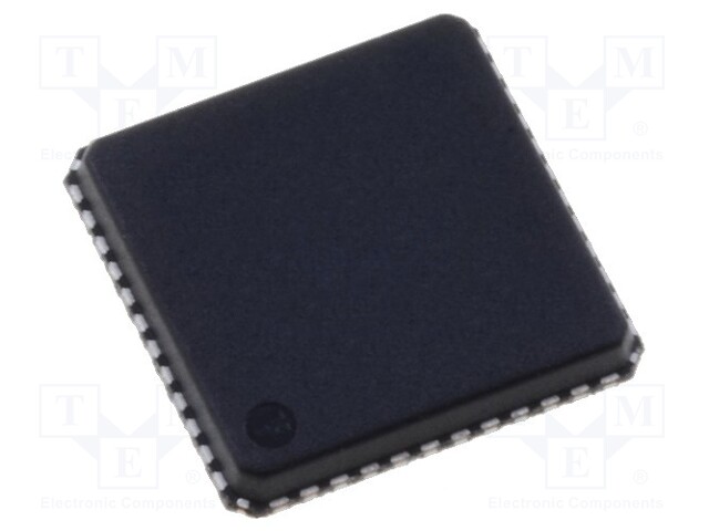 ARM microcontroller; SRAM: 20kB; Flash: 128kB; PG-VQFN-48; 3.3VDC