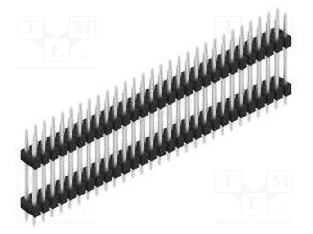 Connector: pin strips; pin header; male; PIN: 58; 2.54mm; THT; 2x29