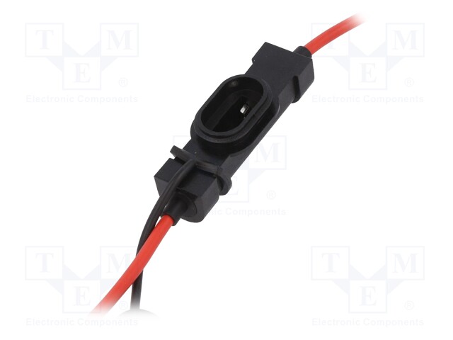 Fuse acces: fuse holder; 10A; Leads: cables; -40÷85°C; 58V