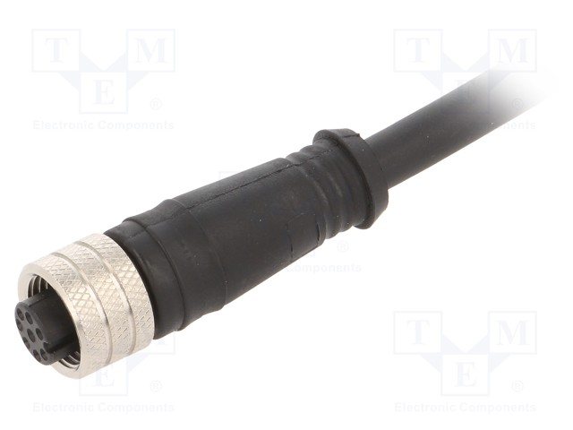 Plug; M12; PIN: 8; female; A code-DeviceNet / CANopen; Len: 10m