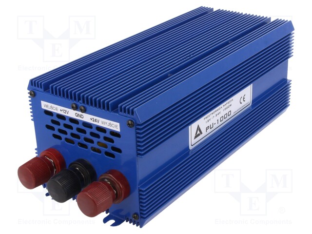 Converter: automotive dc/dc; 54A; Out: screw terminal; Usup: 12VDC