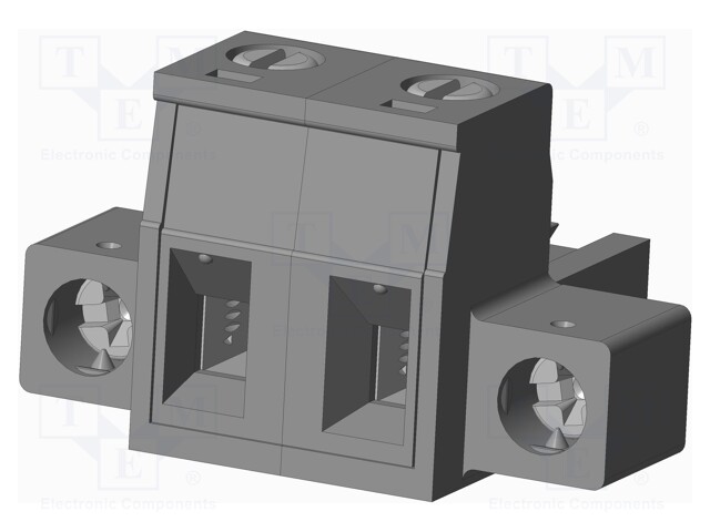 Connector: pluggable terminal block; plug; female; straight; grey