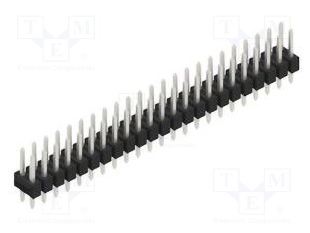 Connector: pin strips; pin header; male; PIN: 46; 2.54mm; THT; 2x23