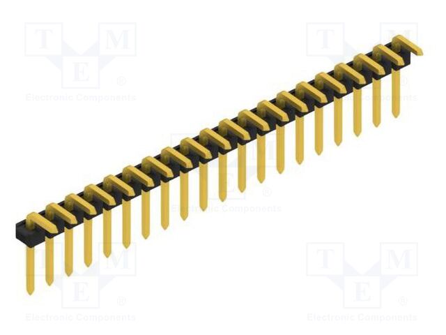 Connector: pin strips; pin header; male; PIN: 20; 2.54mm; THT; 1x20