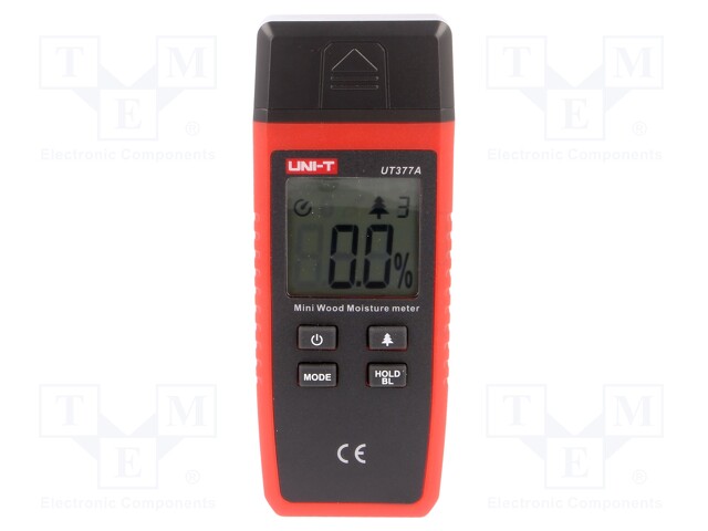 Hygrometer; LCD,with a backlit; 2÷40%RH; 135x53x28mm
