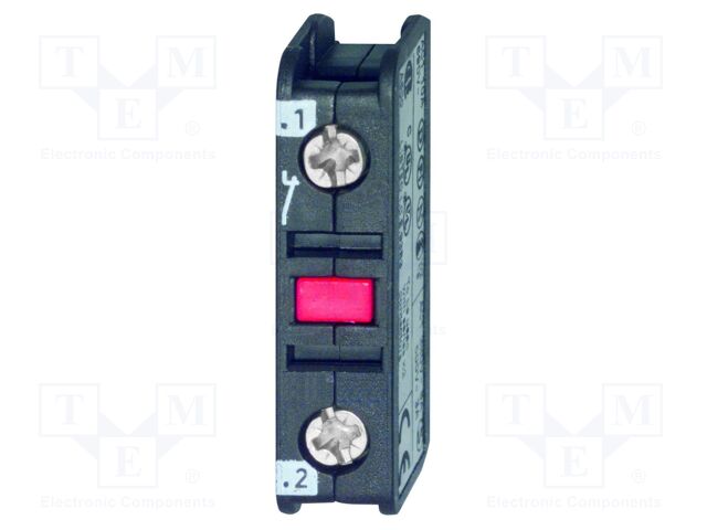 Auxiliary contacts; Leads: screw terminals; Contacts: NC