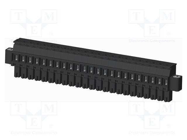 Connector: pluggable terminal block; plug; female; angled 90°