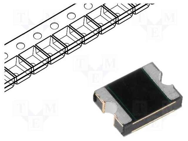 Fuse: PTC polymer; 100mA; 1210L