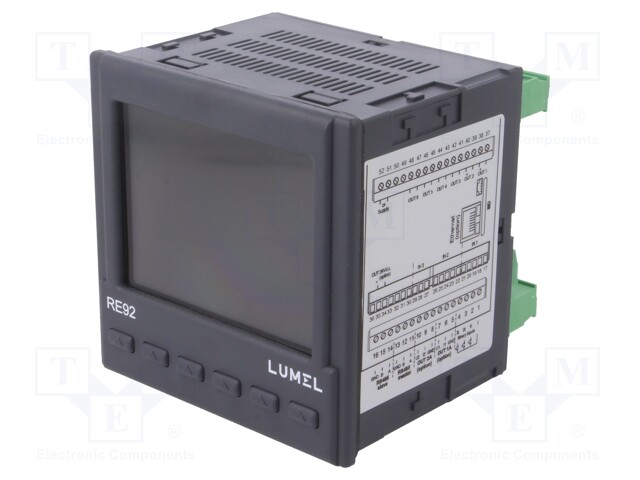 Module: dual channel regulator; SPST-NO; IN 3: 0/4÷20mA; on panel