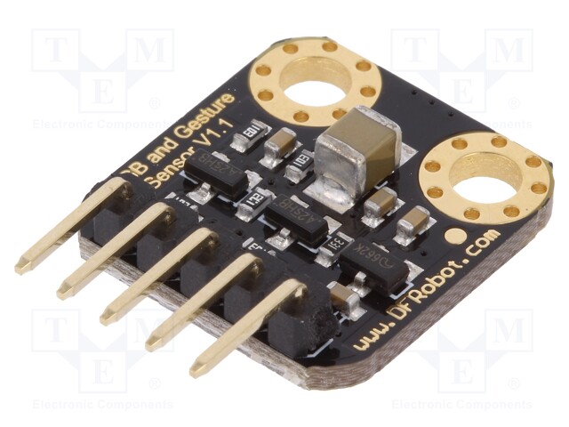 Sensor: gestures; infrared; I2C; 3.3÷5VDC; IC: APDS-9960; 0÷0.1m