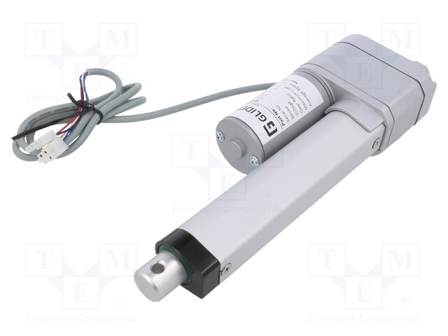 Motor: DC; 12VDC; 7A; 5: 1; 101.6mm; Features: linear actuator; 1.2kg