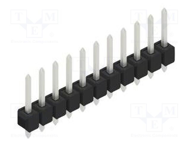 Connector: pin strips; pin header; male; PIN: 11; 2.54mm; THT; 1x11