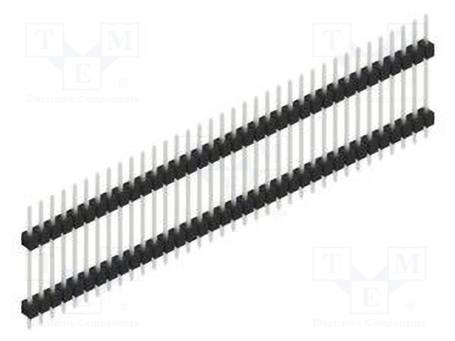 Connector: pin strips; pin header; male; PIN: 36; 2.54mm; THT; 1x36
