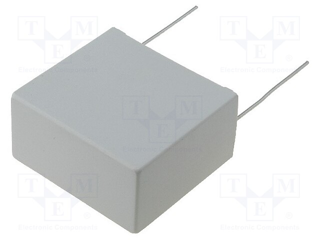 Capacitor: polypropylene; X2; 10uF; 37.5mm; ±20%; Mounting: THT
