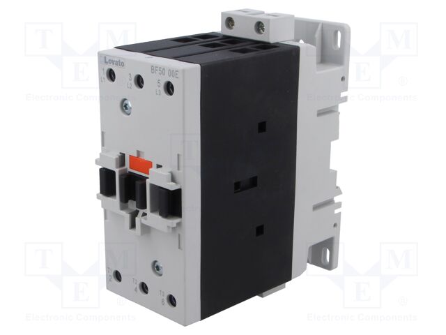 Contactor: 3-pole; NO x3; 100÷250VAC,100÷250VDC; 50A; BF; -40÷70°C