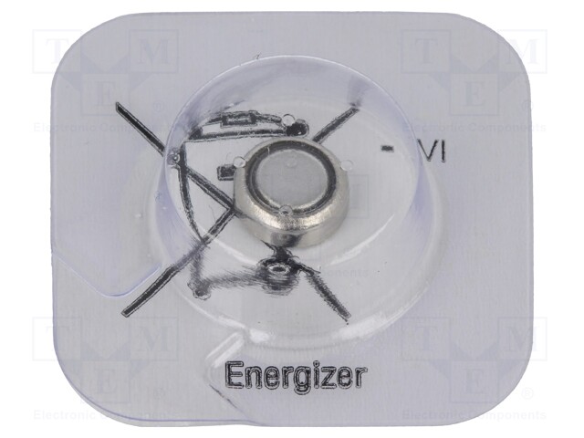 Battery: silver; 1.55V; 379,coin; Ø5.8x2.15mm; non-rechargeable