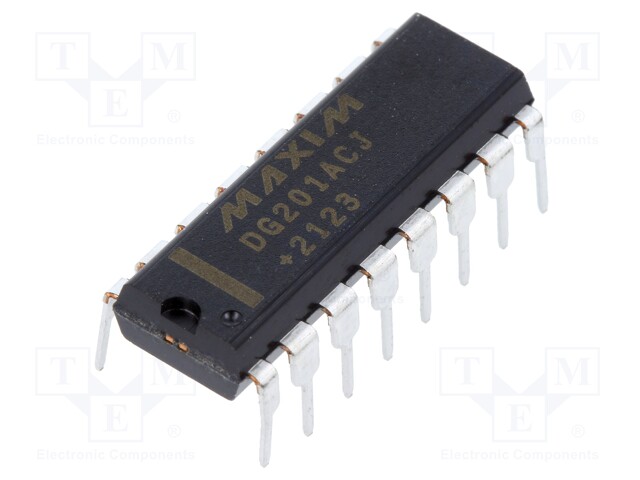 IC: analog switch; SPST; Channels: 4; DIP16; ±4.5÷18VDC