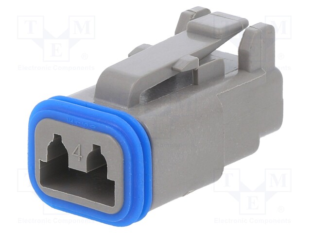 Connector: wire-wire; PX0; plug; female; PIN: 2; IP68; Locking: latch