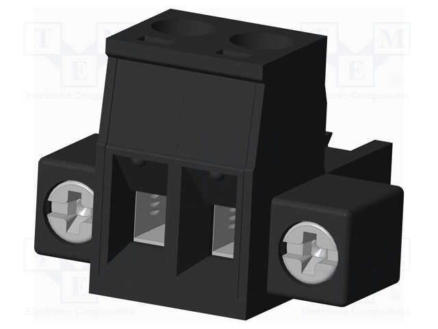 Connector: pluggable terminal block; plug; female; straight; 300V