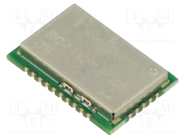 Module: LoRA; 868MHz; SPI; -148dBm; 1.8÷3.7VDC; 20.5dBm; SMD