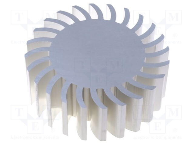 Heatsink; LED; Ø: 105mm; H: 37.5mm