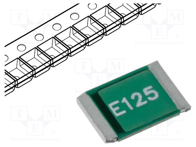 Fuse: PTC polymer; 1.25A; Case: 1812