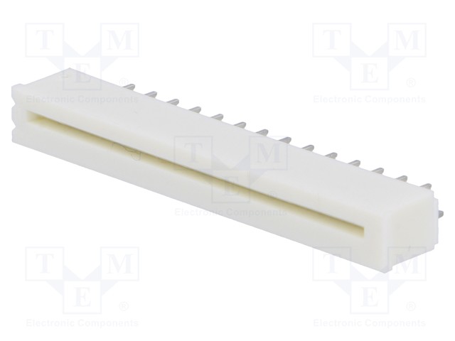 Connector: FFC (FPC); straight; PIN: 28; THT; 200V; 1A; tinned