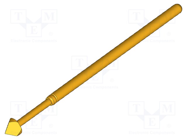 Test needle; Operational spring compression: 4.3mm; 8A; Ø: 2.5mm