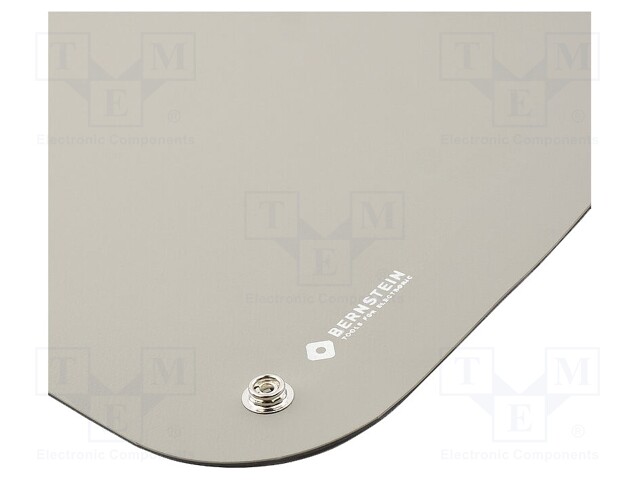 Bench mat; ESD; L: 900mm; W: 610mm; Thk: 2mm; grey (bright)