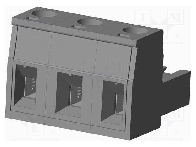 Connector: pluggable terminal block; plug; female; straight; grey